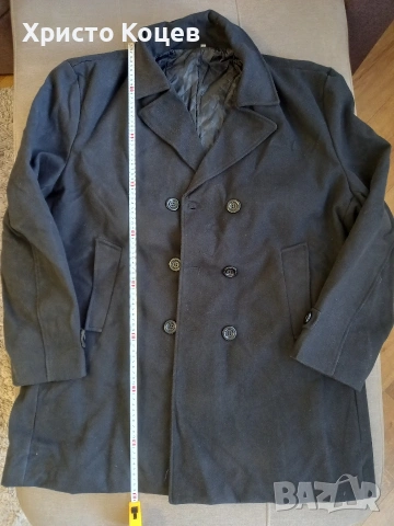 Голямо мъжко палто, снимка 2 - Якета - 53939766
