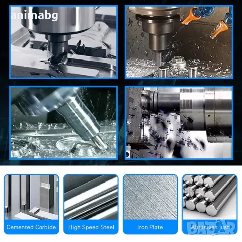 ANIMABG Комплект HSS централни свредла, 7 броя, снимка 5 - Друга електроника - 49858523