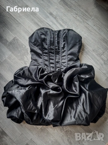 Нова къса кукленска рокля в черно