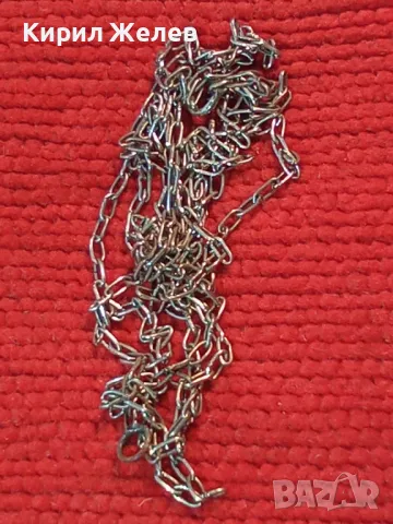 ФИНА СТАРИННА СРЕБЪРНА ВЕРИЖКА ЛАНЧЕ КОЛИЕ СИНДЖИРЧЕ СРЕБРО ВИСОКА ПРОБА РЪЧНА ИЗРАБОТКА 32038, снимка 11 - Антикварни и старинни предмети - 49704843