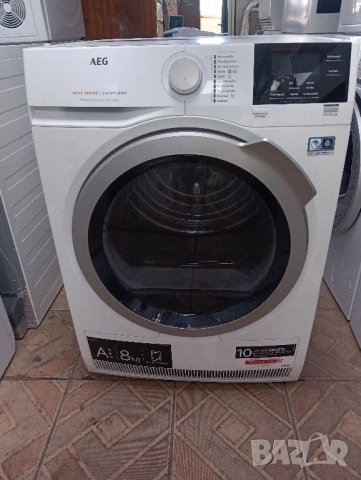 Сушилня с термопомпа АЕГ Aeg Series 8000 A+++ 8кг 2 години гаранция!, снимка 7 - Сушилни - 51549117