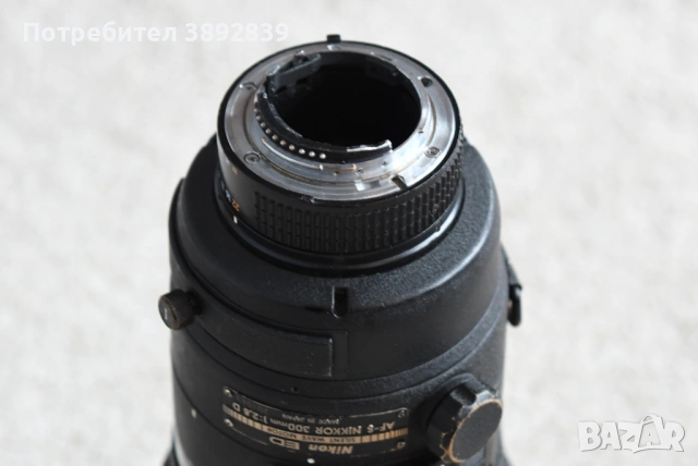 Продавам обектив Nikon AF-S 300mm 2.8 D IF ED, снимка 4 - Обективи и филтри - 53076053