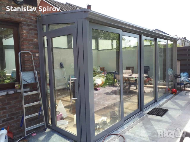 дограма,врати,прозорци,зимни градини,конструкции от алуминий., снимка 8 - Дограми - 53646799