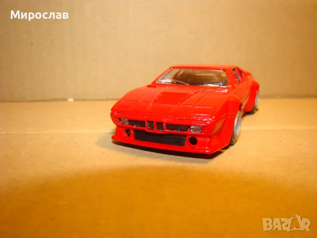 1:43 SOLIDO BMW M1 ИГРАЧКА КОЛИЧКА МОДЕЛ, снимка 2 - Колекции - 48621346