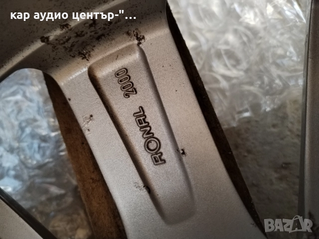 5х100/16/ЕТ-34, Audi-A1/Ronal, снимка 11 - Гуми и джанти - 52593002