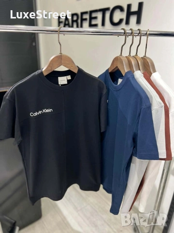 GUCCI 🫟 CALVIN KLEIN 🫟 ARMANI 🫟TOP MODEL 🫟Мъжки Тениски , снимка 10 - Тениски - 53726010