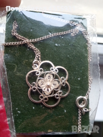 Неупотребявани стари сребърни бижута ръчна изработка старинни бижута сребро, снимка 2 - Антикварни и старинни предмети - 52776894