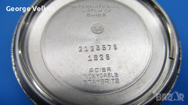 IWC, ref. 1828, cal. 8541b, 1975 (Longines, Omega), снимка 18 - Мъжки - 53669593