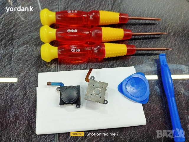 3D аналогов стик за джойстик за Nintendo Switch Joy-Con, снимка 3 - Nintendo конзоли - 53523613