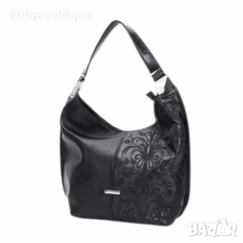 Елегантна дамска чанта с флорални мотиви, снимка 8 - Чанти - 52175550