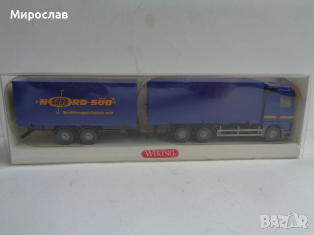  WIKING H0 1/87 MERCEDES ACTROS КАМИОН МОДЕЛ ИГРАЧКА КОЛИЧКА, снимка 1 - Колекции - 46114984