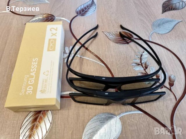 3D очила Samsung SSG-3100GB - комплект 2 броя, снимка 1 - Стойки, 3D очила, аксесоари - 45276180