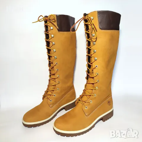 Дамски ботуши Timberland кожа водоустойчиви, 75 лв , снимка 3 - Дамски ботуши - 49592936