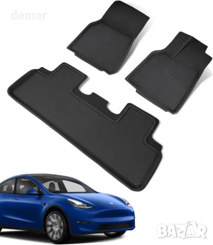 COTAZA за Tesla Model Y Подови подложки 2024 2023 2022 2021, снимка 1 - Аксесоари и консумативи - 45796248