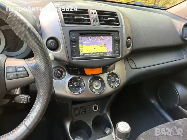 Toyota RAV-4 2.2 D-4D, 4x4, 138500км, ноември 2012г, серв. история,като нова !, снимка 10 - Автомобили и джипове - 46032405