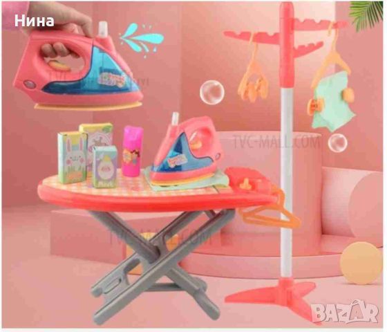 Комплект Sweet Home с ютия и маса за гладене, снимка 3 - Играчки за стая - 45185542