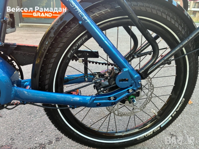 Сгъваем електрически велосипед Flyer Upstreet 2, снимка 5 - Велосипеди - 51726305