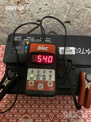 Почти чисто нов акумулатор 60 амп/ч 550 А с гаранция, снимка 3 - Аксесоари и консумативи - 51360681