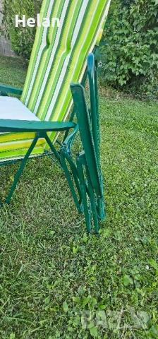 Сгъваеми шезлонги, снимка 7 - Градински мебели, декорация  - 51283772