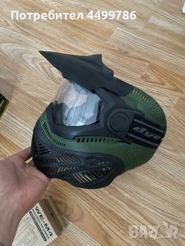 Airsoft full mask пейнтбол
