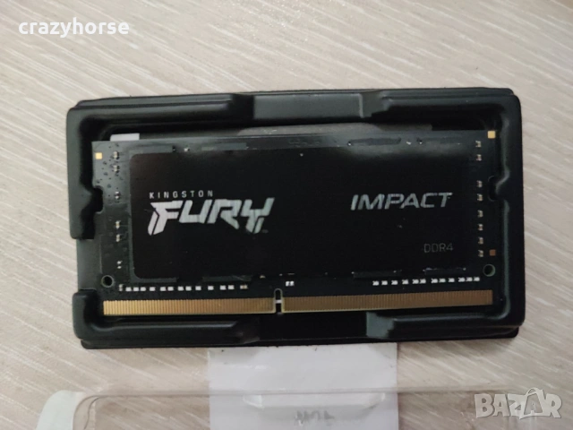 RAM памет Kingston Fury SODIMM DDR4 32GB PC4-3200MHz, снимка 2 - RAM памет - 53489623