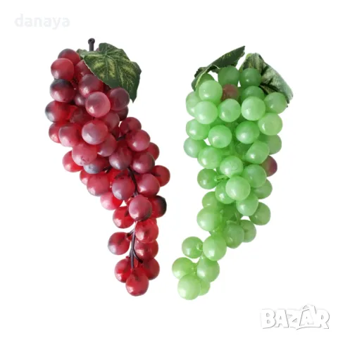 5841 Декоративно изкуствено грозде, 20 см, снимка 5 - Изкуствени цветя - 50086013