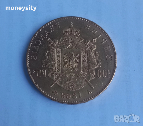 Златна монета 100 Франка Венец, снимка 2 - Нумизматика и бонистика - 52584406