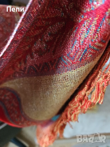 Ефектен, голям шал, снимка 7 - Шалове - 52429947