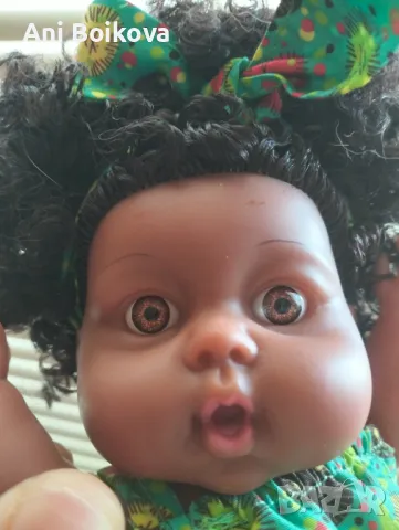 Кукла негърче нова, снимка 2 - Кукли - 49387803