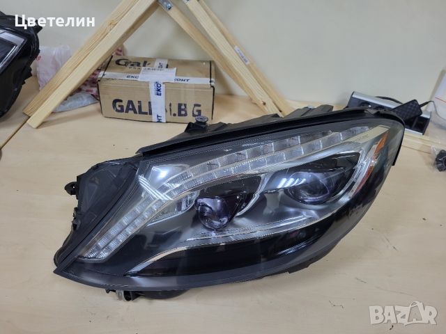 Ляв фар фарове Mercedes S W222 Night vision lqv far farove мерцедес 22, снимка 9 - Части - 45953536