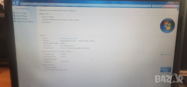E mashines /Acer/ G720 18 инчов, снимка 5 - Лаптопи за дома - 52955754