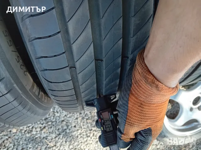 4бр.летни гуми Michelin 225 55 18 dot4819 цената е за брой!, снимка 4 - Гуми и джанти - 47181108