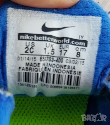 Бебешки маратонки Nike №17, снимка 10 - Бебешки обувки - 45289221