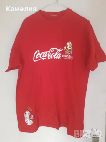 Тениска на Coca-Cola от Euro 2012, снимка 1 - Тениски - 48111854