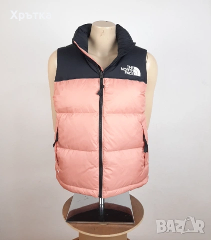 The North Face 1996 Retro Nuptse - Оригинален дамски елек размер M, снимка 6 - Якета - 53456003