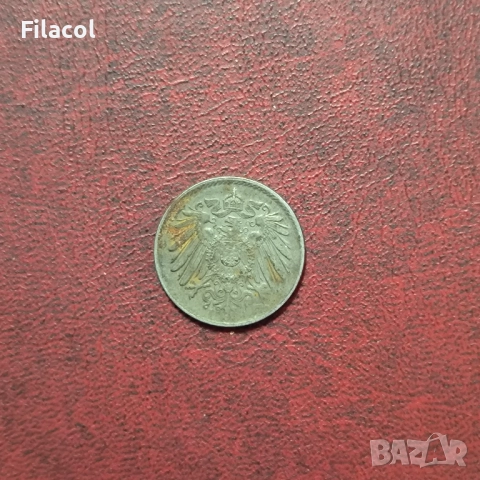 Германия Империя 5 пфенига 1921 година, снимка 2 - Нумизматика и бонистика - 52919644
