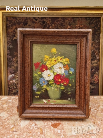 Натюрморт масло авторски платно рамка