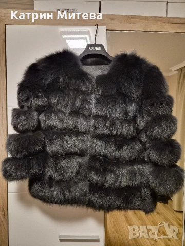 Палто от естествен косъм , снимка 2 - Палта, манта - 54184825