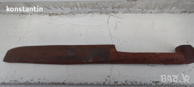 СТАР ЖЕЛЕЗЕН НОЖ, снимка 3 - Антикварни и старинни предмети - 53757213
