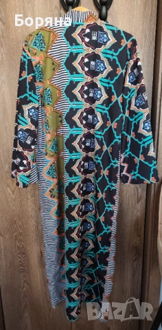 Boohoo ново кимоно плажно парео с флорален принт, снимка 14 - Бански костюми - 53917043