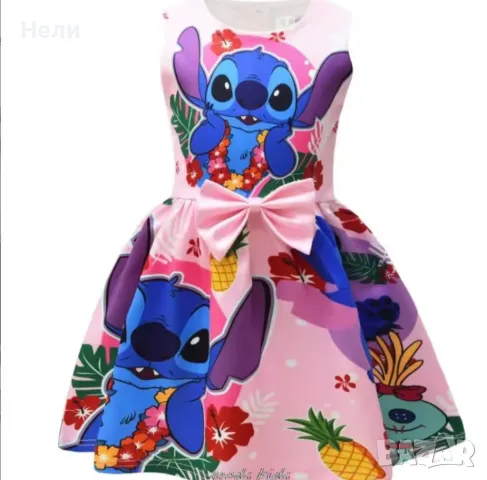 Роклички на Стич, снимка 2 - Детски рокли и поли - 44636509