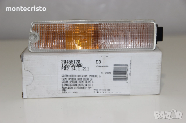 ✔️НОВ ляв бял мигач VW Golf II (1989-1991г.) 191953155C Golf 2