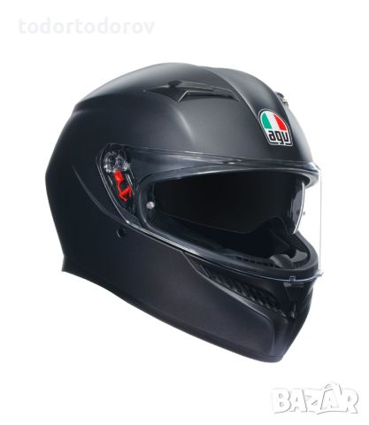 Мото каска AGV K3 E2206 BLACK MATT 2024,размер XS 53-54см.очилa, снимка 6 - Аксесоари и консумативи - 46401824