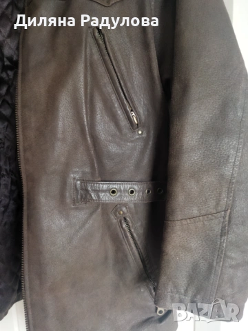 Кожено яке от естествена кожа, снимка 8 - Якета - 53258333