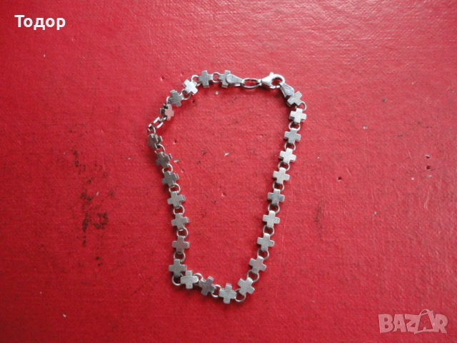 Сребърна гривна 925 ORX, снимка 4 - Гривни - 54080597