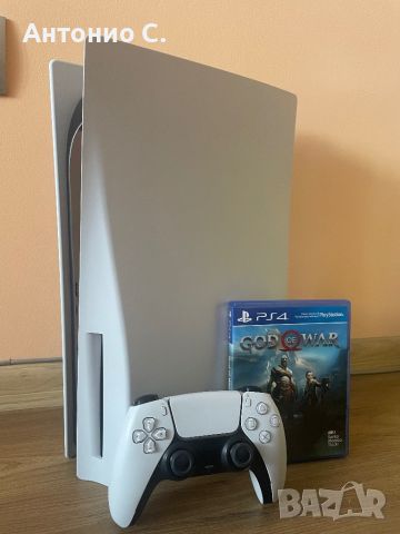 Playstation 5 / PS5 + God Of War , снимка 1 - PlayStation конзоли - 45695701