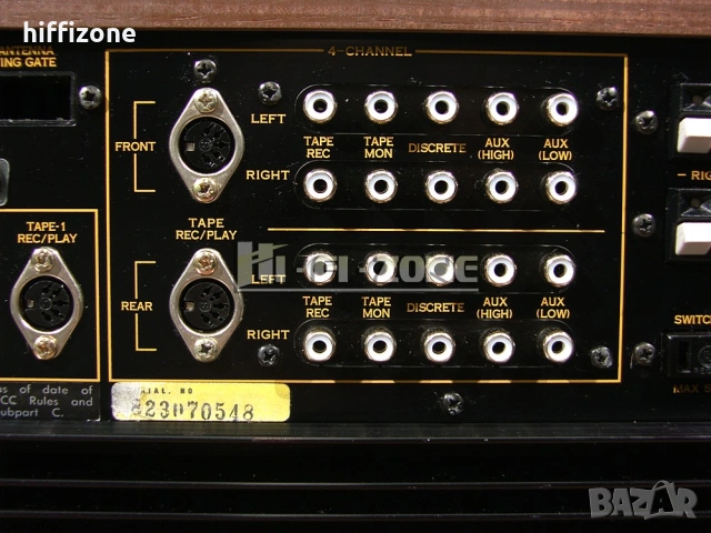 Ресивър  Sansui qrx-4500 , снимка 9 - Ресийвъри, усилватели, смесителни пултове - 54053893