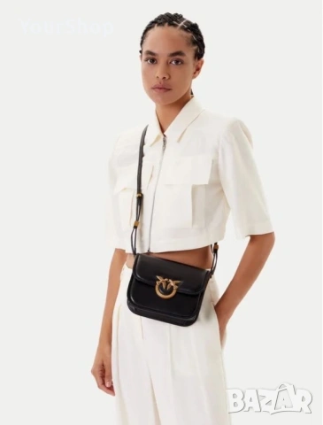 Дамска чанта Pinko Love Box Bag, снимка 9 - Чанти - 54049344