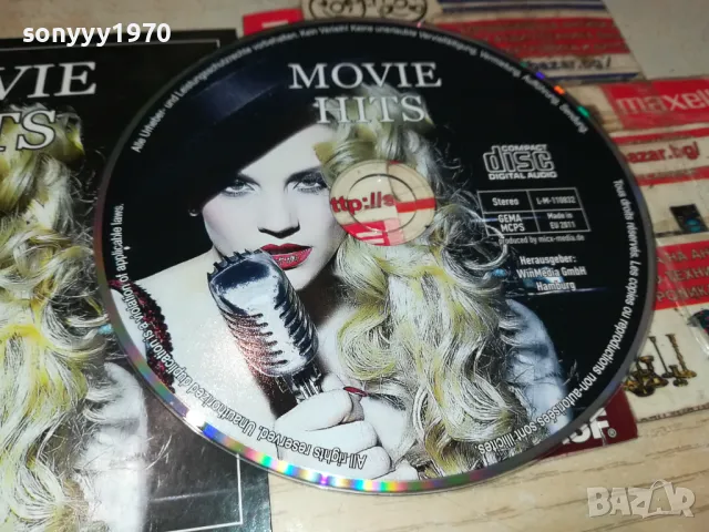MOVIE HITS CD 2005251600, снимка 2 - CD дискове - 50363321