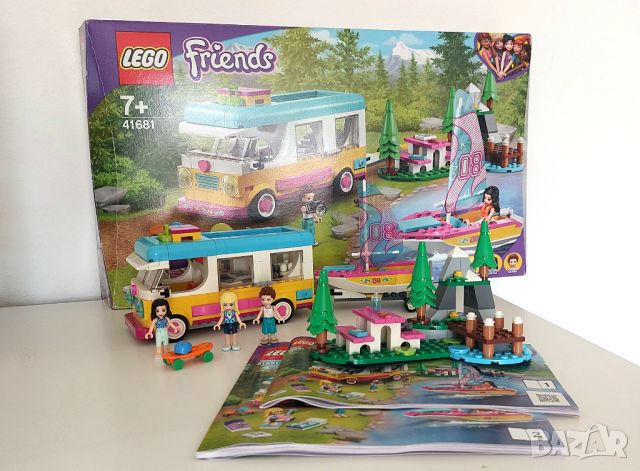 Lego Friends Горски кемпер, снимка 2 - Конструктори - 46808932